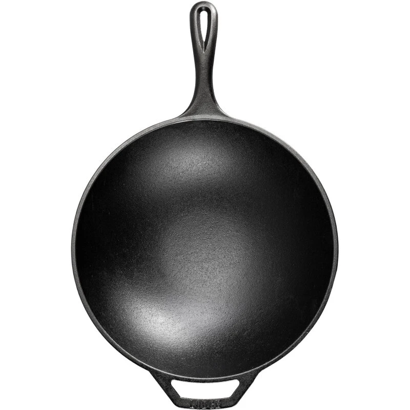 Lodge Wok 32 cm (støbejern)