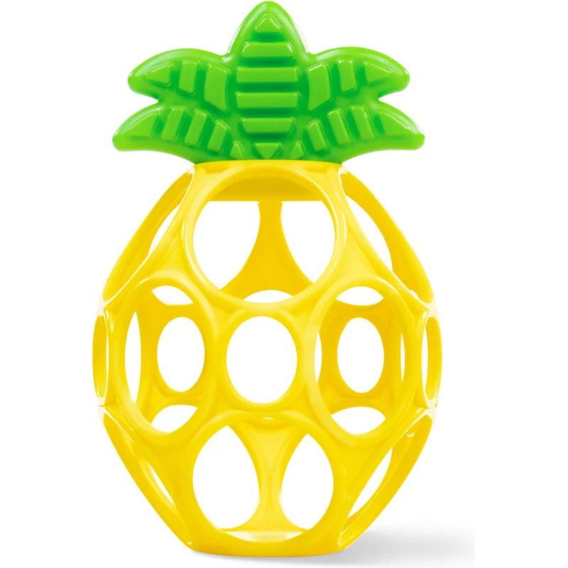 Oball Ananas bidelegetøj, gul/lysegrøn (0+ mdr)