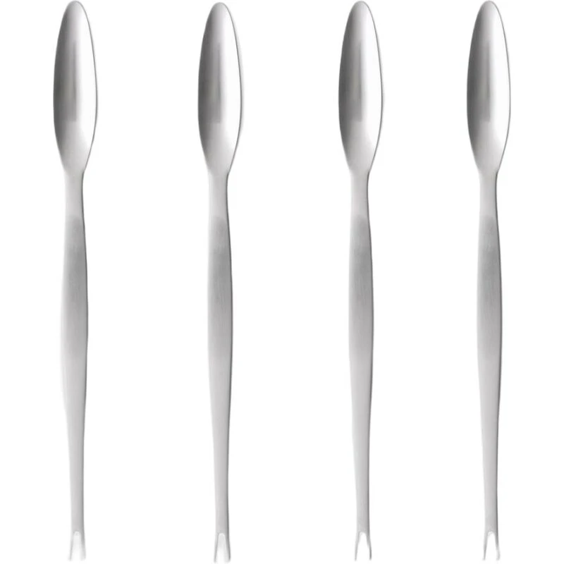 Gense Focus hummergaffel, mat stål 20,6 cm – 4 stk