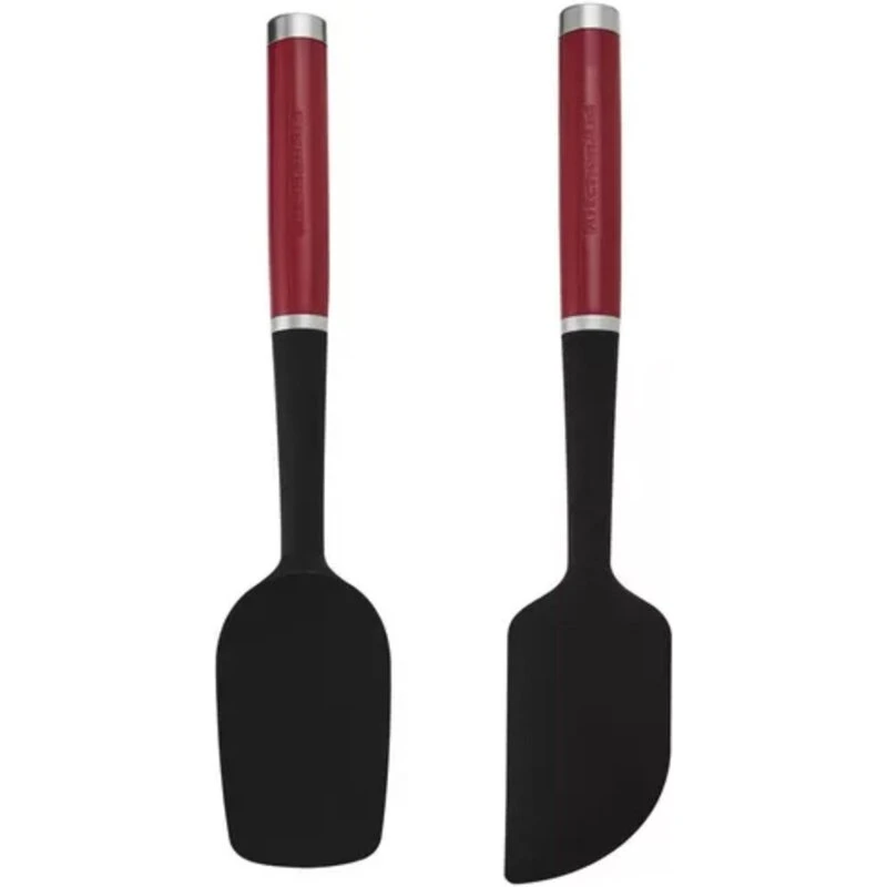 KitchenAid grydeske & dejskraber sæt, rød