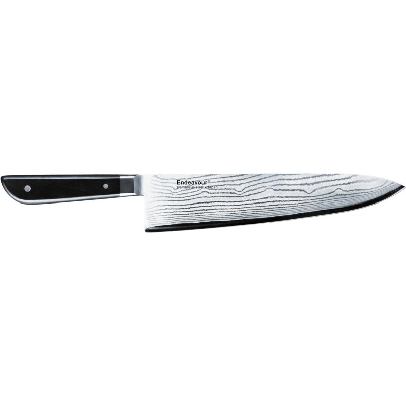 Endeavour Big Chopper kokkekniv 24 cm – VG10 damaskus