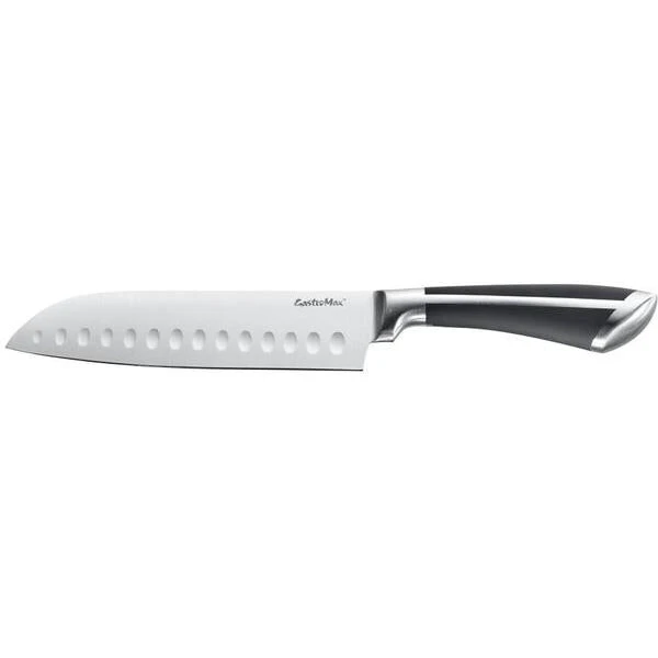 GASTROMAX Ergo Santokukniv 31 cm, sort