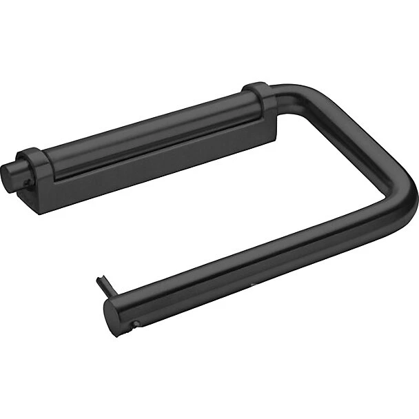 d line Toiletrulleholder 145 mm PVD sort