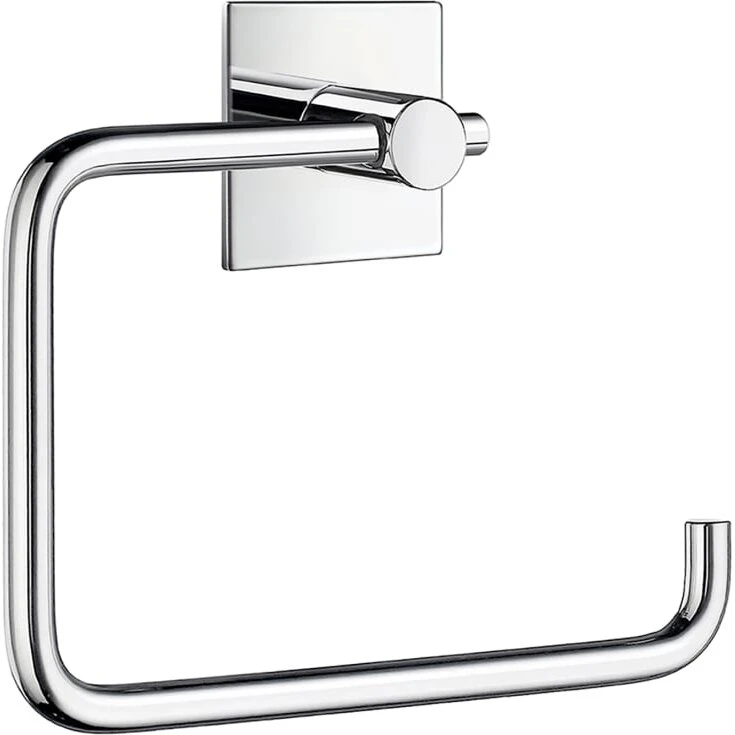 Beslagsboden selvklæbende toiletrulleholder, krom