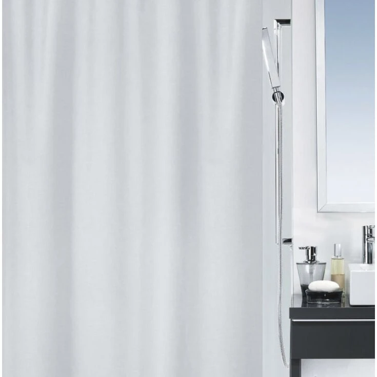 Spirella Primo badeforhæng 180x200 cm, grå (Manhattan)