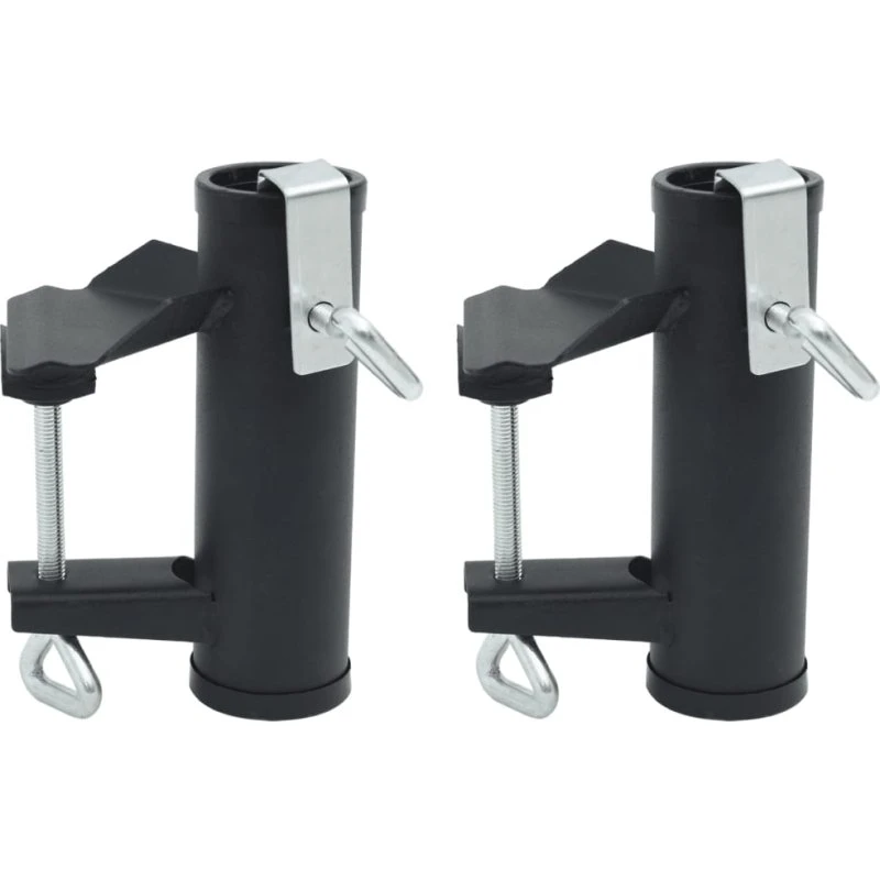 Parasolbeslag til altan 35–38 mm, 2 stk. stål