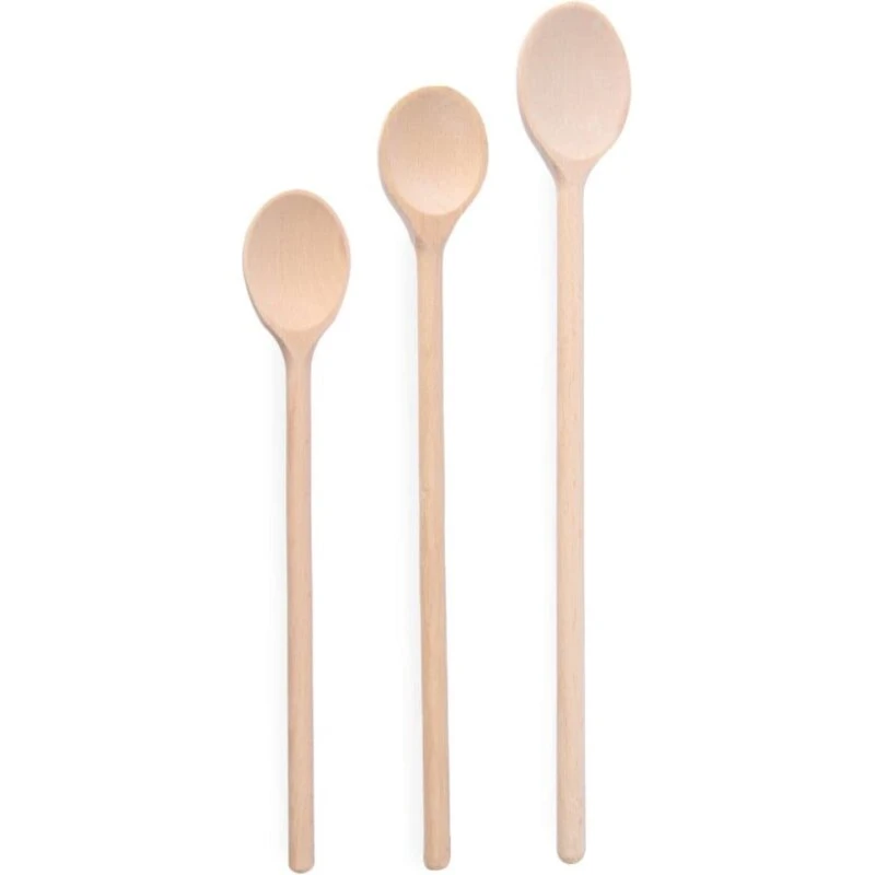 Hendi træ køkkenskeer sæt 3 stk – 525005 (300/350/400 mm)