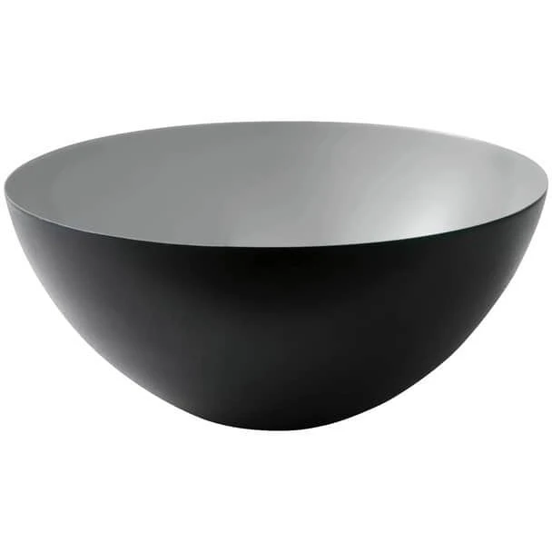 Normann Copenhagen Krenit skål Ø 8,4 cm 10 cl – sort/rød