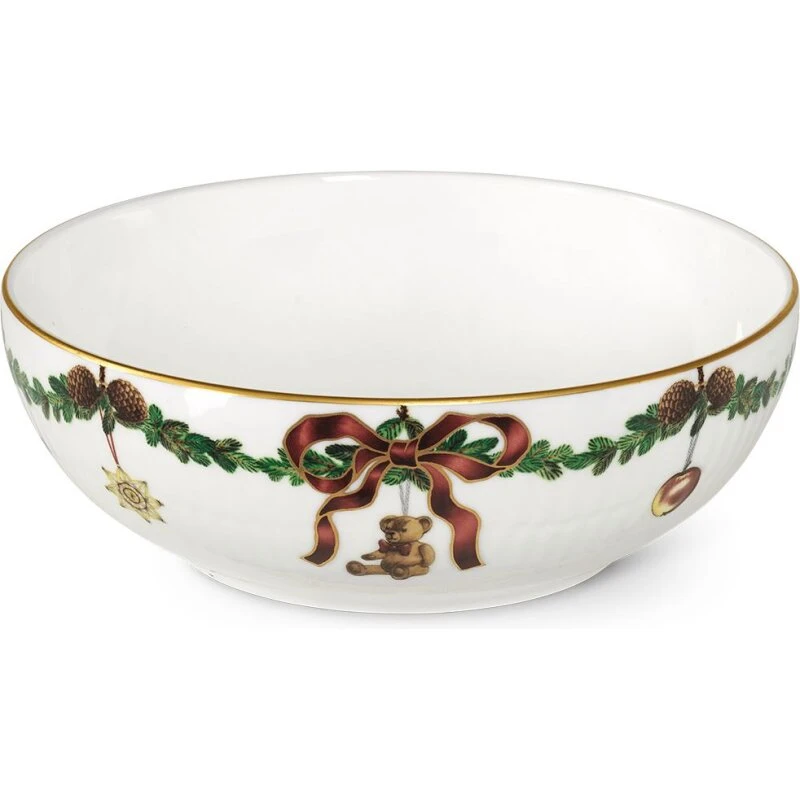 Royal Copenhagen Stjerne Riflet Jul skål 50 cl