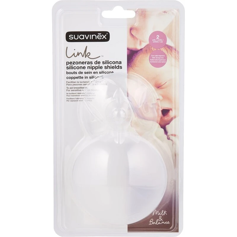 Suavinex ammebrikker i silikone S (21 mm) – 2 stk