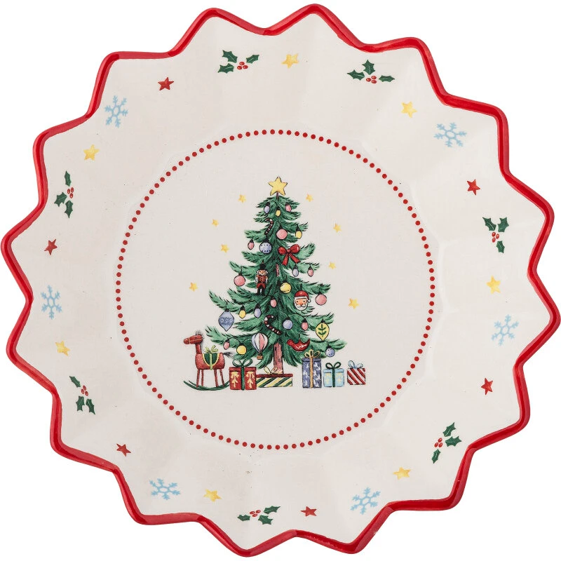 Bloomingville Naive skål 20 cm, rød