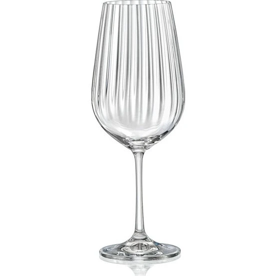 WATERFALL Rødvinsglas 550 ml, 6 stk. – Krystal