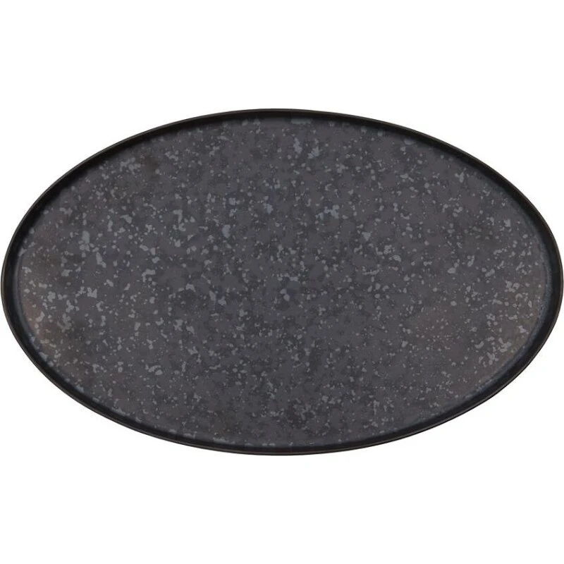 House Doctor Pion serveringsfad 30,9 cm - sort/brun