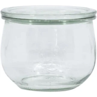 Weck Patentglas Tulip 580 ml Ø10,8×H8,4 cm uden låg