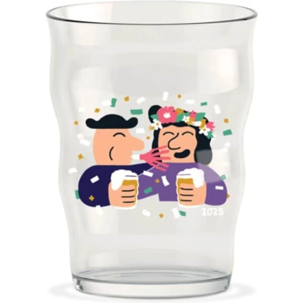 Holmegaard Mikkeller Pint-ølglas 40 cl (Årsglas 2025)