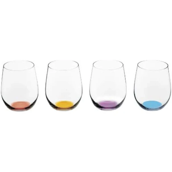 Riedel Happy O Vol.2 5414/88 - 4 farvede glas