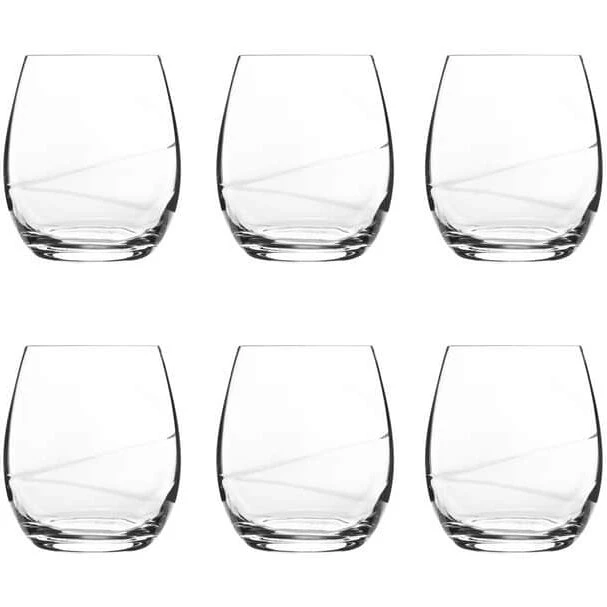 Luigi Bormioli Aero Vandglas, 6 stk.