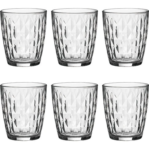 Aida Mosaic drikkeglas 6 stk 34 cl - klart glas