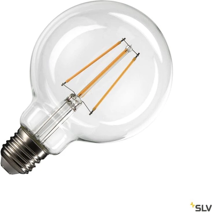 SLV G95 E27 LED glødetråd 7,5W 2700K CRI90 320°