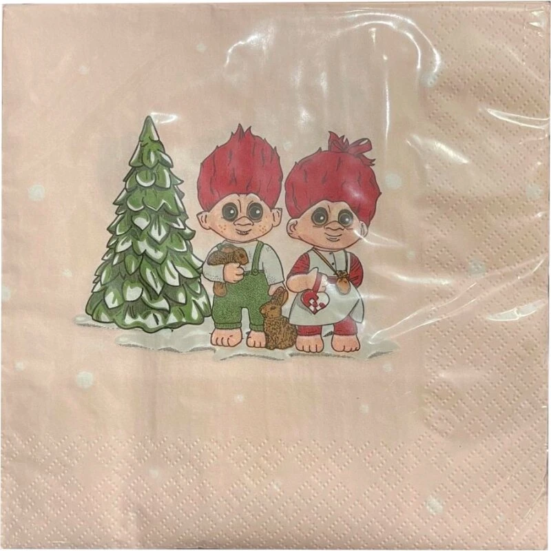 Familien Grandam papirservietter 33x33 cm – 20 stk.