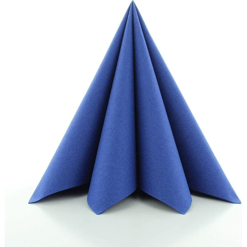 Prime Guest Airlaid servietter 50 stk, blå 40x40 cm