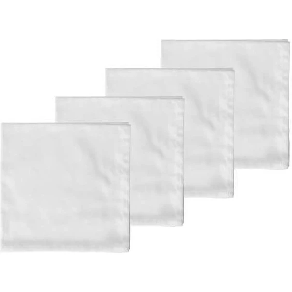 Södahl Tiles Damask Mundserviet 45x45 cm, optisk hvid (4 stk)