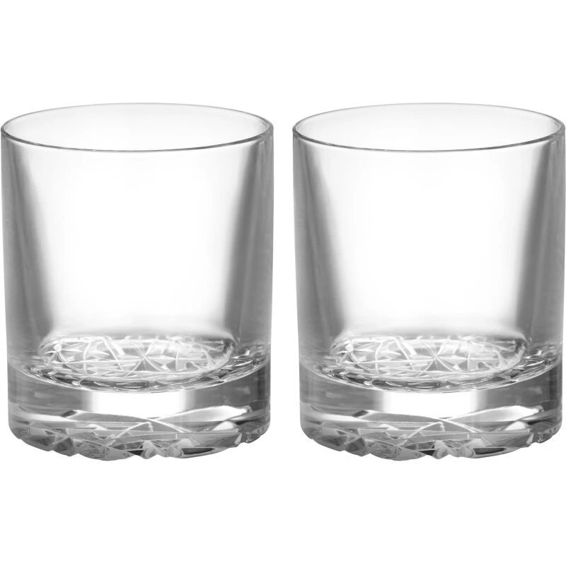 Orrefors Carat Old Fashioned glas 21 cl, 2 stk