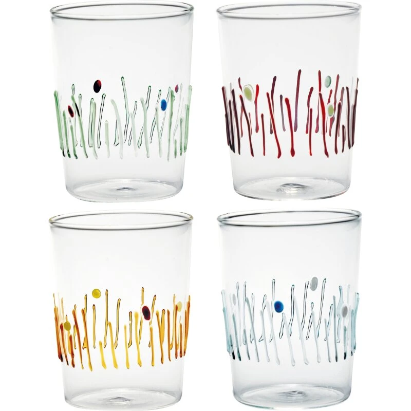 Zafferano 4 Stagioni glas 400 ml, 4 stk.