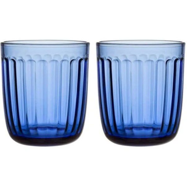 Iittala Raami vandglas 2 stk 26 cl Ultramarine