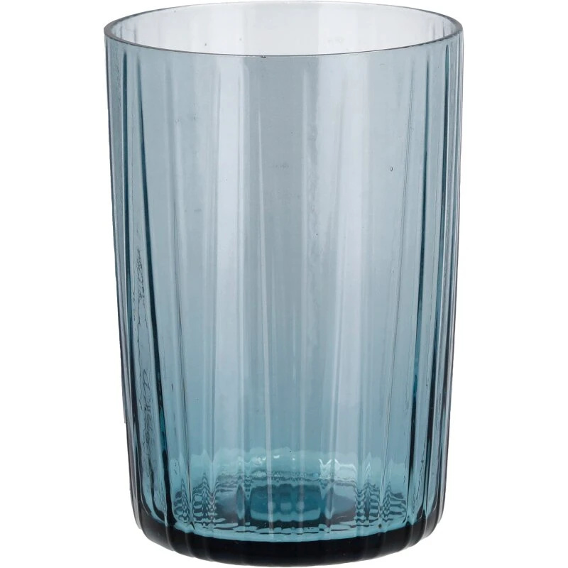 Bitz Kusintha drikkeglas 28 cl, blå — 4 stk