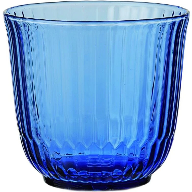 Waves vandglas 22 cl, blå, 2 stk