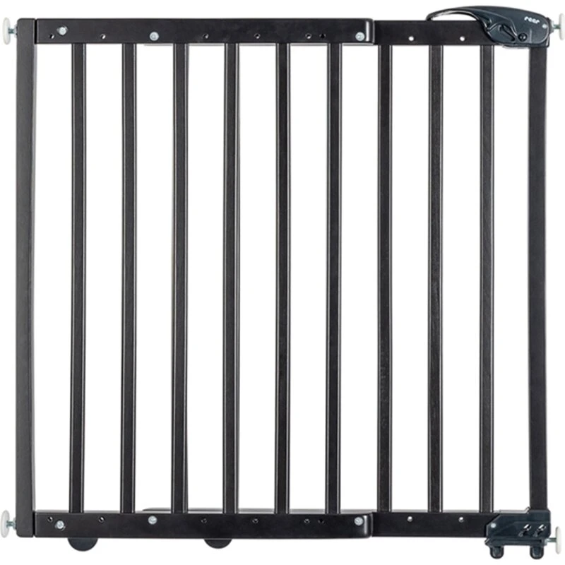 REER Sikkerhedsgitter Hybrid, Sort 63–106 cm (H72 cm)