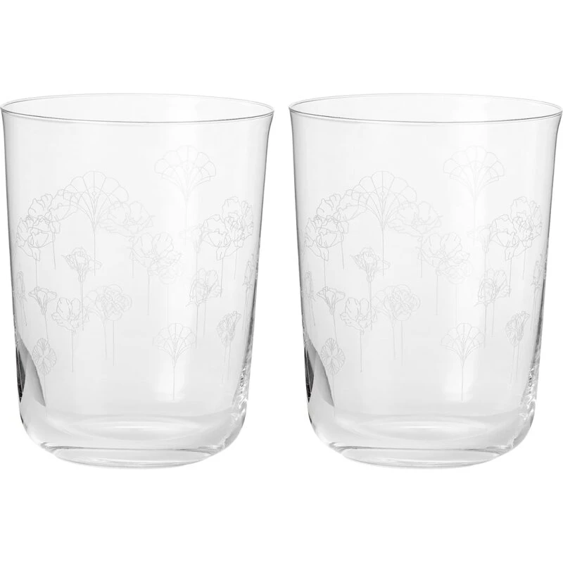 Frederik Bagger Flower Water XL vandglas 44,5 cl, 2 stk