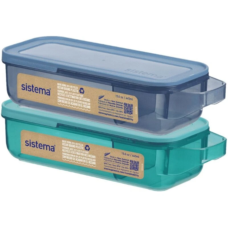 Sistema Snack and Slide 445 ml snackboks