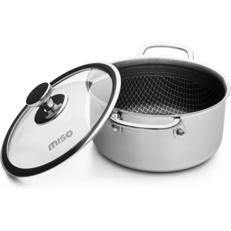 Miso Diamond Dust non-stick gryde 3 L, 20 cm