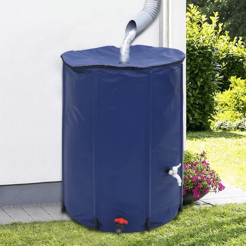 Sammenfoldelig vandtank 750 L med hane – PVC