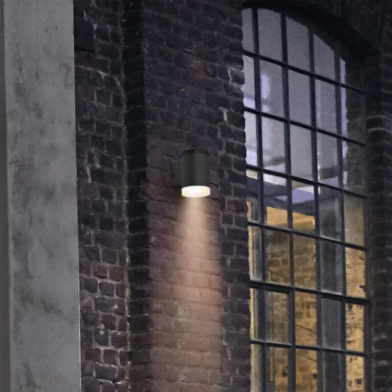 LEDVANCE Endura Style Solar Oxford – solcelle LED væglampe, mørkegrå