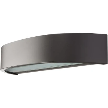 SG Curve Direct udendørs væglampe 3000K, grå