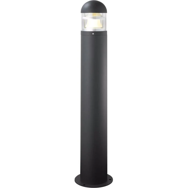 Nordtronic Fabia pullert havelampe, grafitgrå, E27