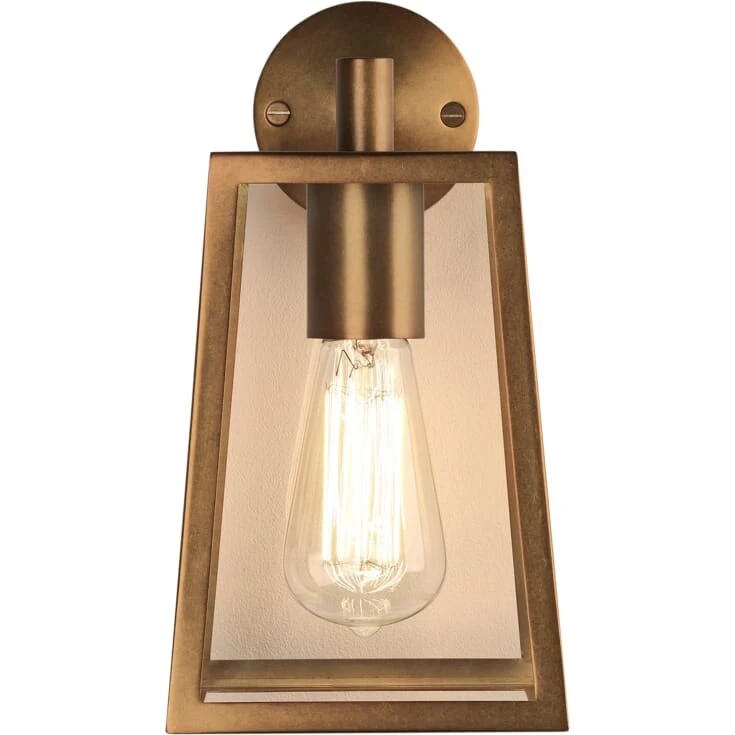 Astro Calvi udendørs væglampe, antik messing, IP23