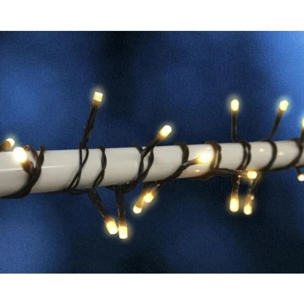 Veli-Line lyskæde 48 LED batteri, varmhvid (3,6 m)