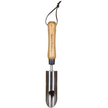 Kent & Stowe lille løglægger 30 cm – rustfrit stål & ask