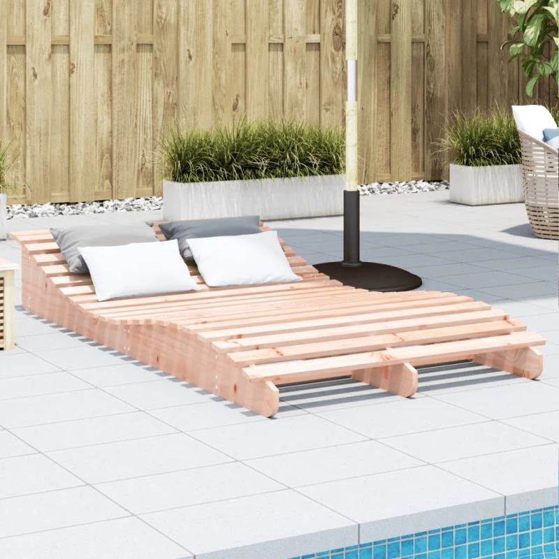 Liggestol i massivt douglasgran 205x110x31,5 cm