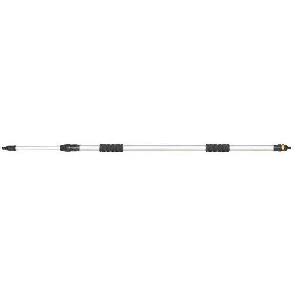 Universal teleskopskaft m. vandgennemløb og on/off 130–220 cm