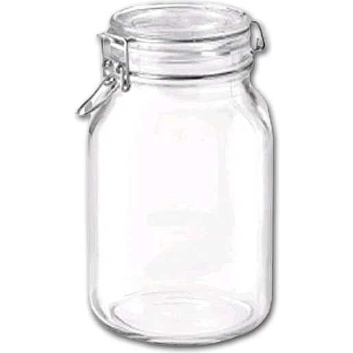 Fido patentglas 2 L med låg