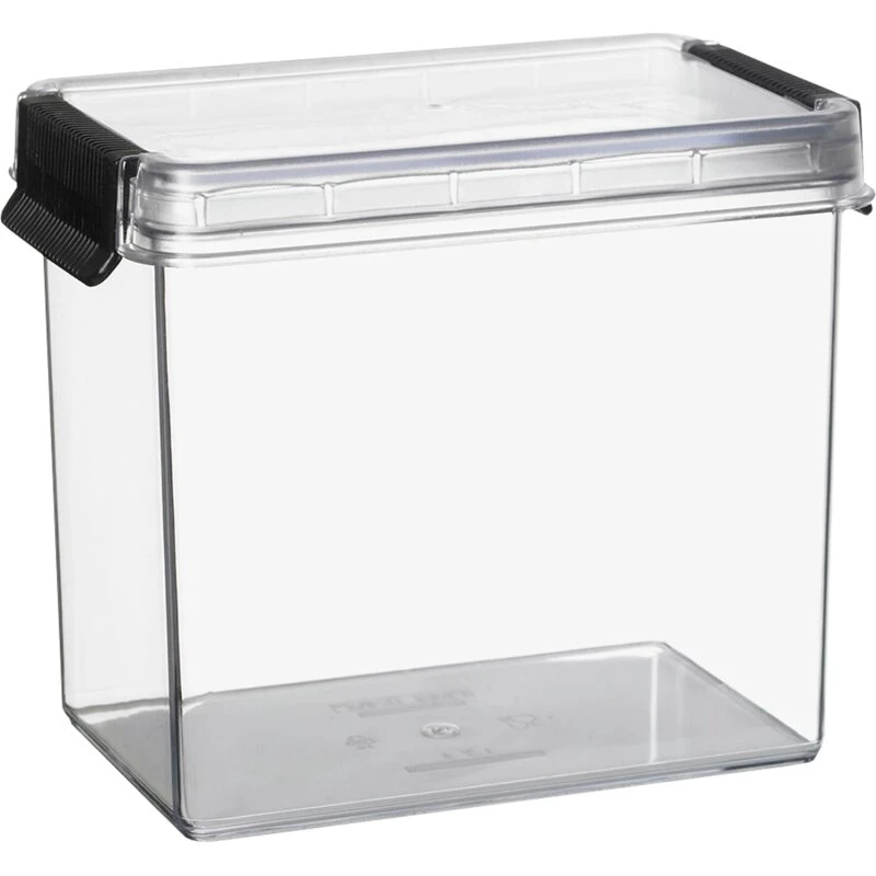 Oslo madopbevaring 1,7 L, klar/sort