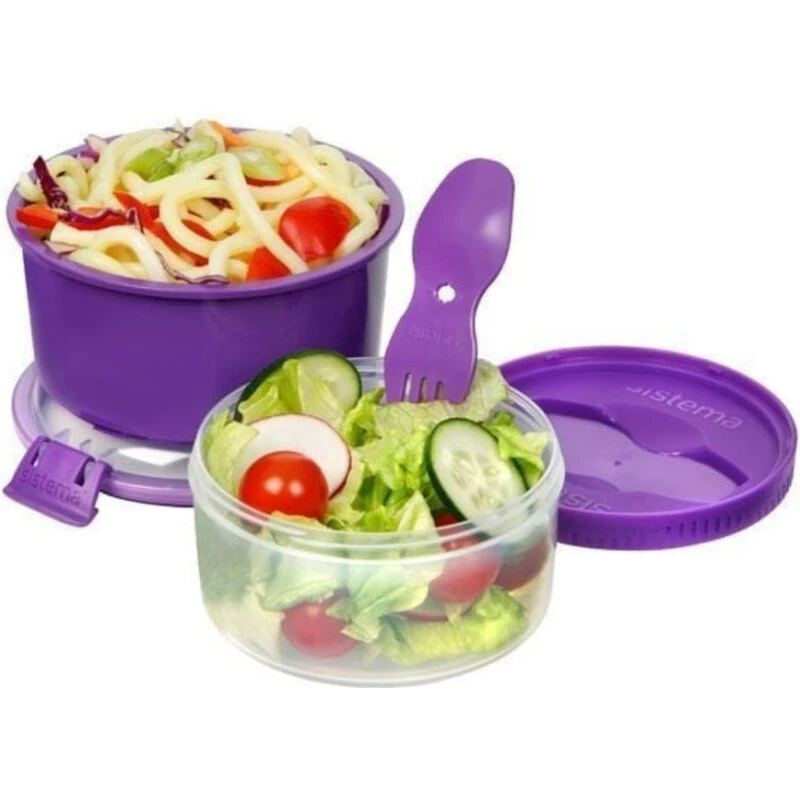 Sistema Lunch Stack To Go 965 ml - Lilla