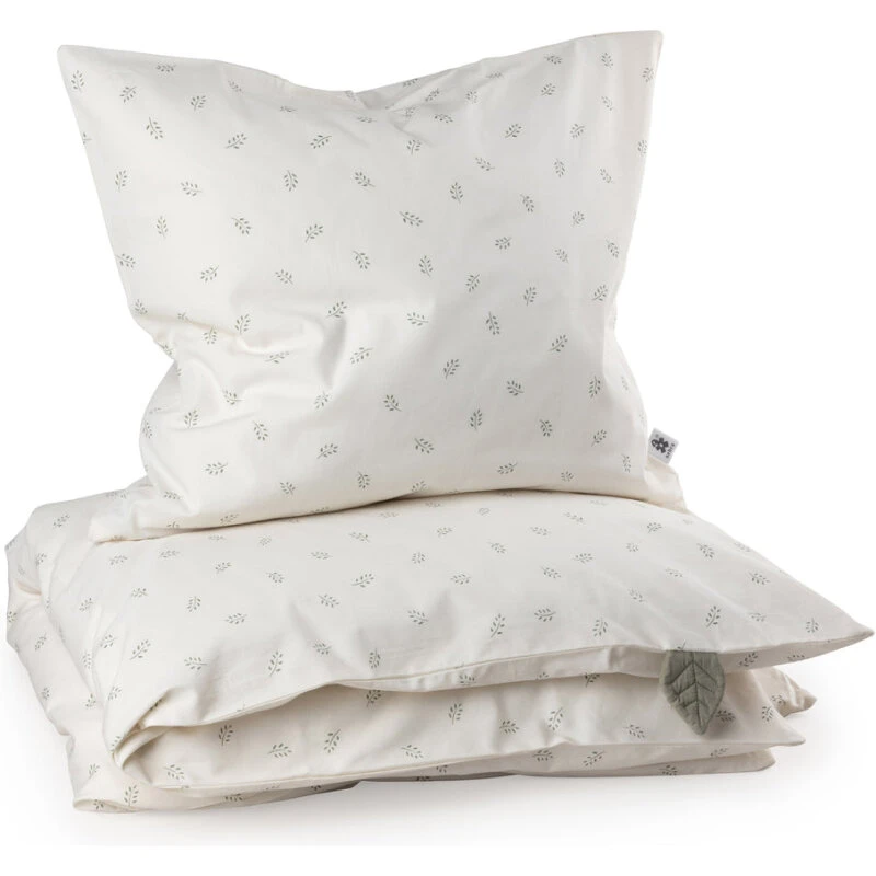 Sebra Sleep Percale Junior-sengetøj Sophora Leaves (junior SE)