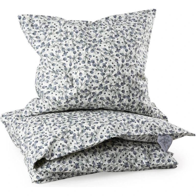 Sebra Bed Linen Junior - Blue Olive