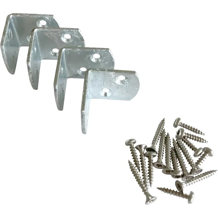 PLUS L-beslag 4-pak (varmgalvaniseret)